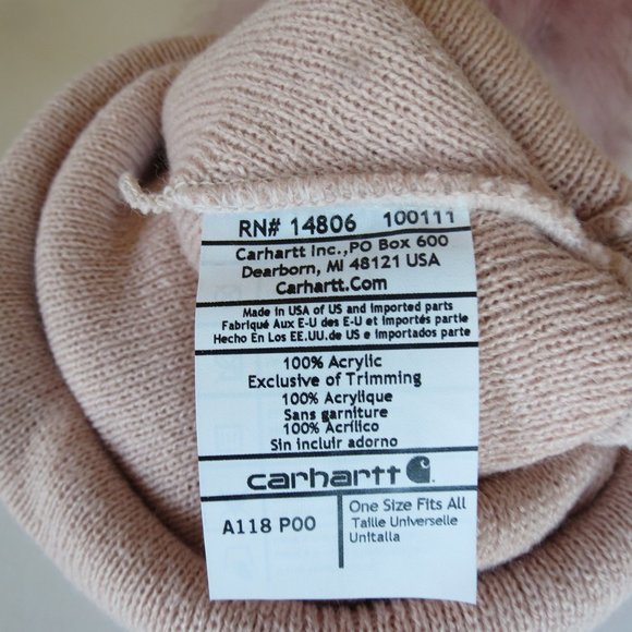 Carhartt Beanie Handmade in USA Pom Cap main image 8
